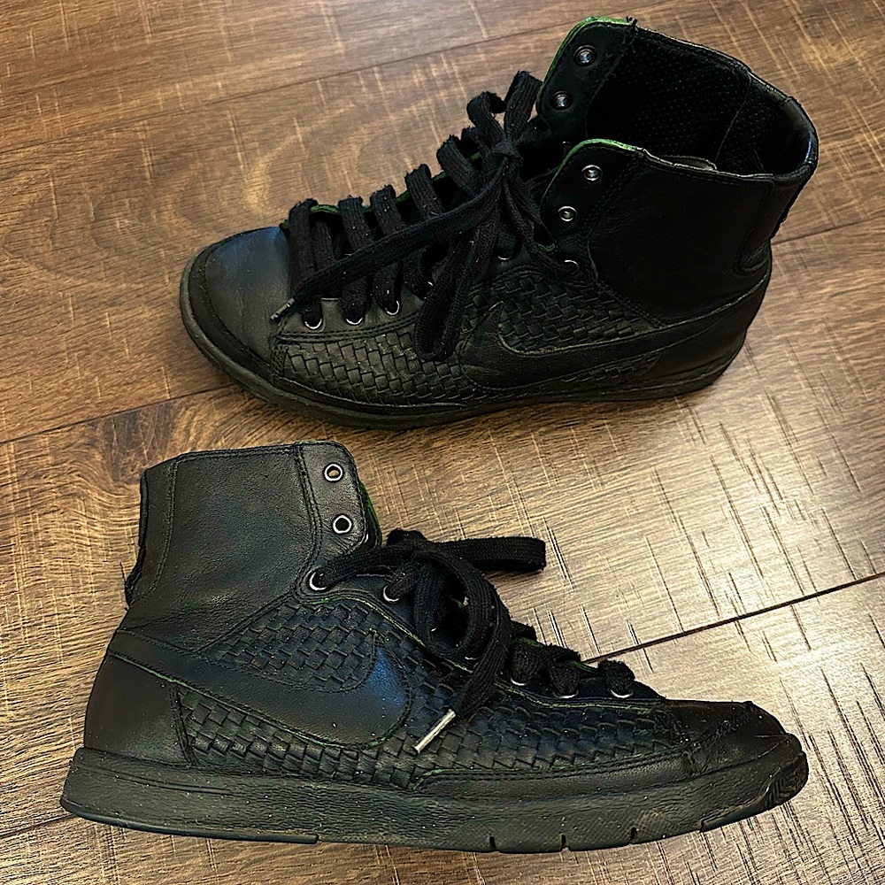 Nike Zoom Blazer Black Leather Weave